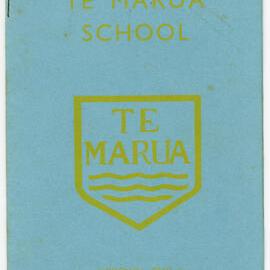 Te Marua School Leavers Booklet; December 1969