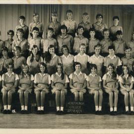 Heretaunga College; 4PJM Class Photo; 1971
