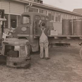 Tasman Vaccine Laboratory; Loading Area; ca. 1968