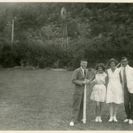 Wallaceville Animal Research Centre; Tennis Court; 1936