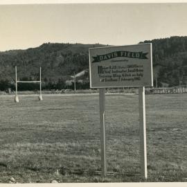 Trentham Military Camp; Davis Field; ca. 1940s