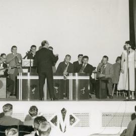 Mayfair Theatre; Band Performance; late 1950s