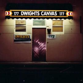 Dwights Outdoors; Storefront Thorndon Quay; no date