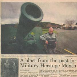 Sir George Chapman; Newspaper Clipping; 2008