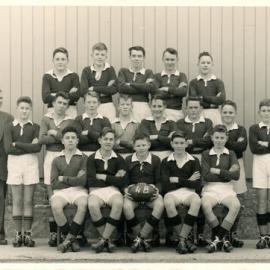 Heretaunga College; Rugby Team 4B; ca. 1962