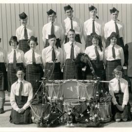 Heretaunga College; Pipe Band; 1962