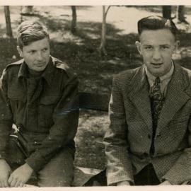 Ray Benge and Peter Josland; ca. early 1940s