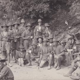 Soldiers Marching Over the Rimutakas; ca. 1915-1918
