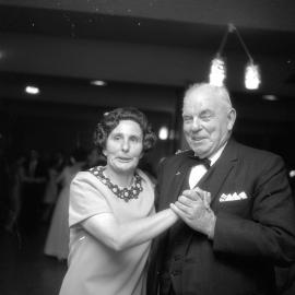 RSA Ball 1; Percy Kinsman, mayor, right.