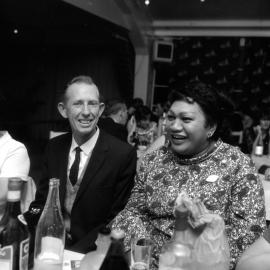 Plateau School Social; Lambertus (Bert) and Harriet (Hariata) Jaspers.