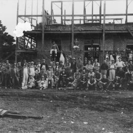 St Patrick's College under construction, 1929.