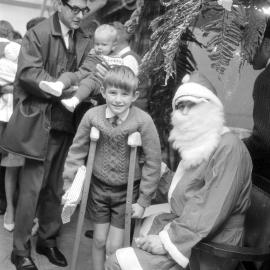 Dunlops Xmas Party; picture in the 'Leader'.