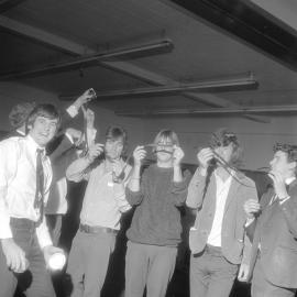 Fourmyula Lower Hutt; unknown, Martin Hope, Carl Evensen, Wayne Mason, unknown. [P1-3971-6361]