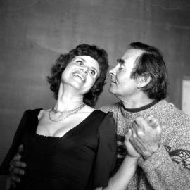 Heretaunga Players; The Real Inspector Hound : Pat Christianson, Jim Pittard.