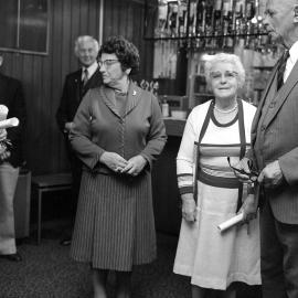 RSA opening, stage 1;  Doris Nicholson, left.