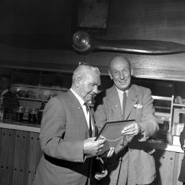 RSA Long Service Certificate presented by Mayor George Thomas.