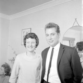 Pearce/Stewart engagement; 1966.
