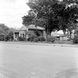 Civic centre; future site; house on corner of Brown and Wilson streets.