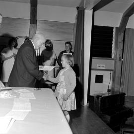 Swimming Club prize-giving. [P1-6204-8594]