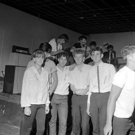 Youth club committee, 1966.