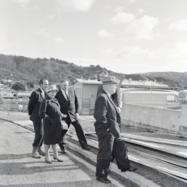Wahine storm damage; Dowling Grove; long-run roofing blown off.