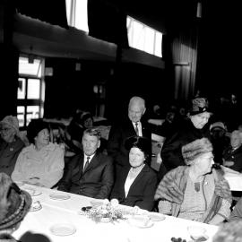 City status celebrations; old identities' afternoon tea, Heretaunga College.