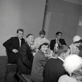 Wedding; William Baillie, Patricia "Patsy" Vare 24; six identified.