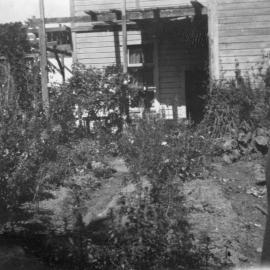 Bonnie Glen; photo across the back garden to the rear door of McCurdy's Castle.