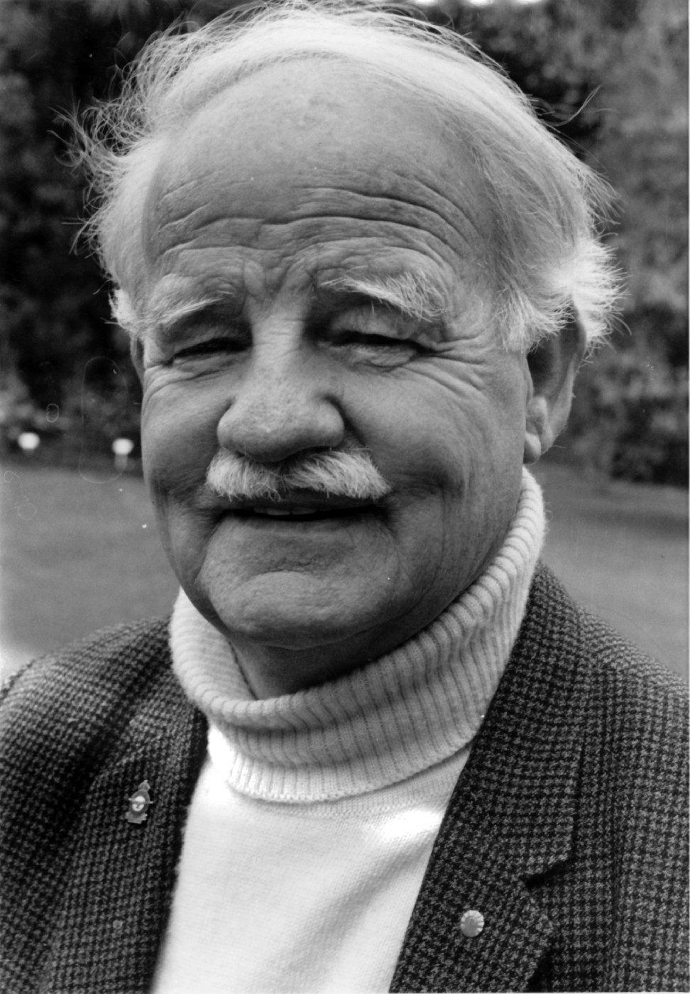 Taken after he retired from politics, October 1992.