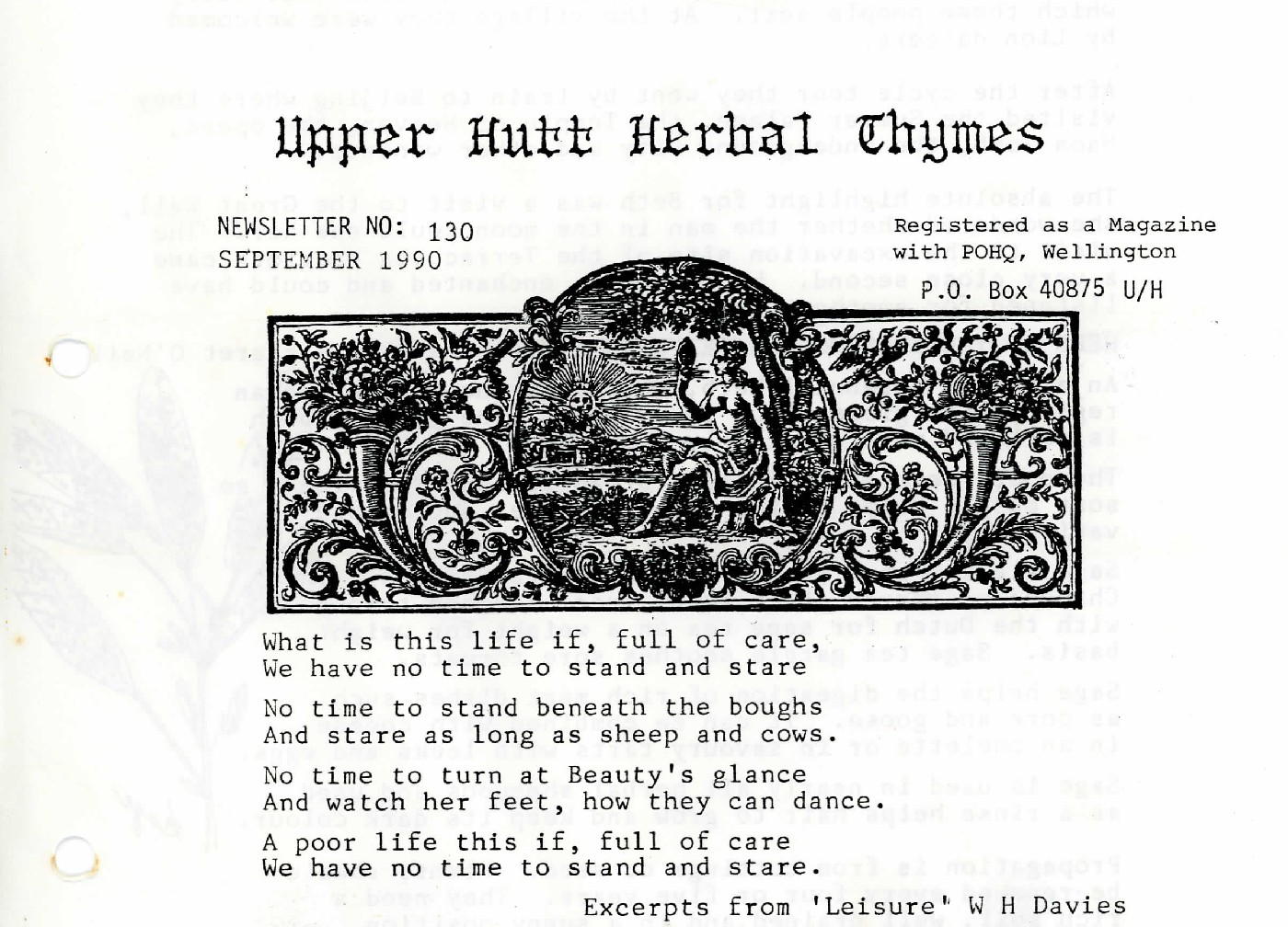 Upper Hutt Herb Society